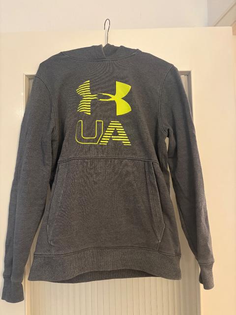 Unter Armour Under Armour Hoodie – Grau/Neongelb – Gr. S/M Size S