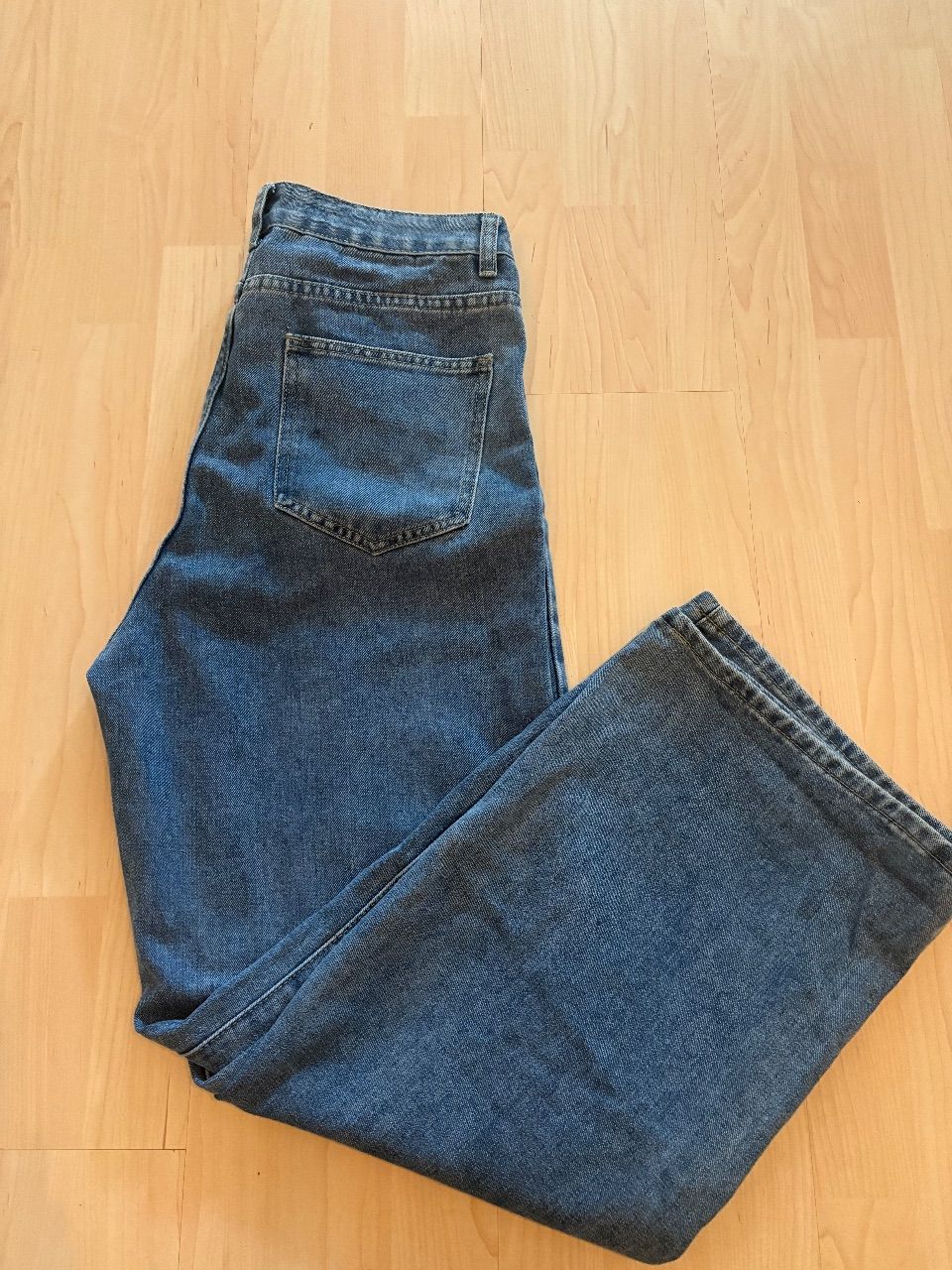 Shein Damen Wide Leg Jeans Gr. L / 40-42 – Blau Size L