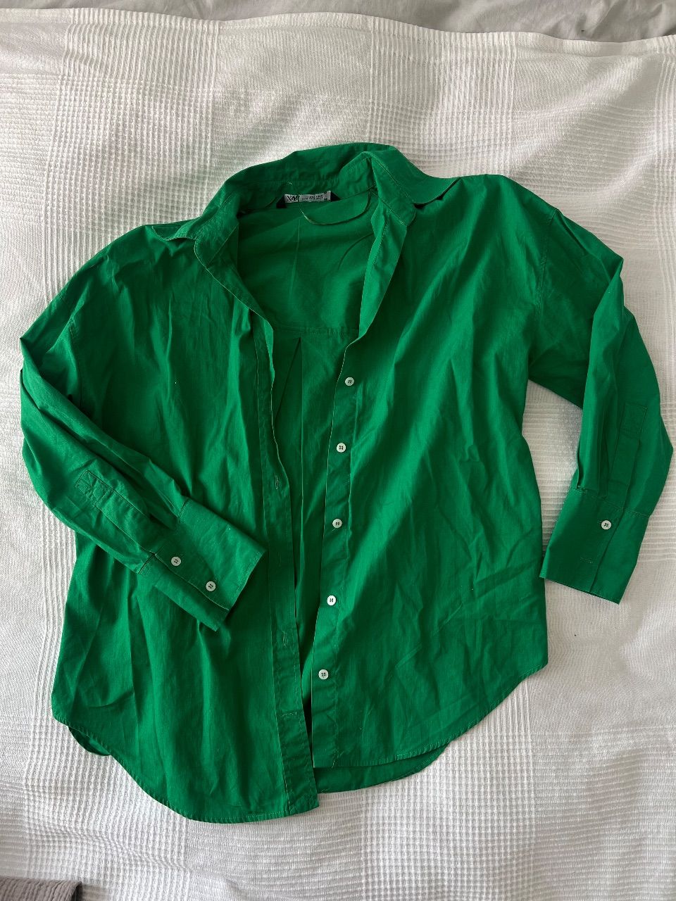 Zara Grünes Zara Hemd Size XS