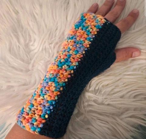 Handmade Armstulpen Pulswärmer Einheitsgröße