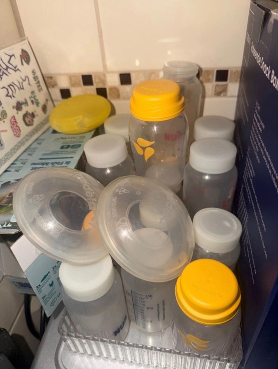 NUK, Medela Milchflaschen 