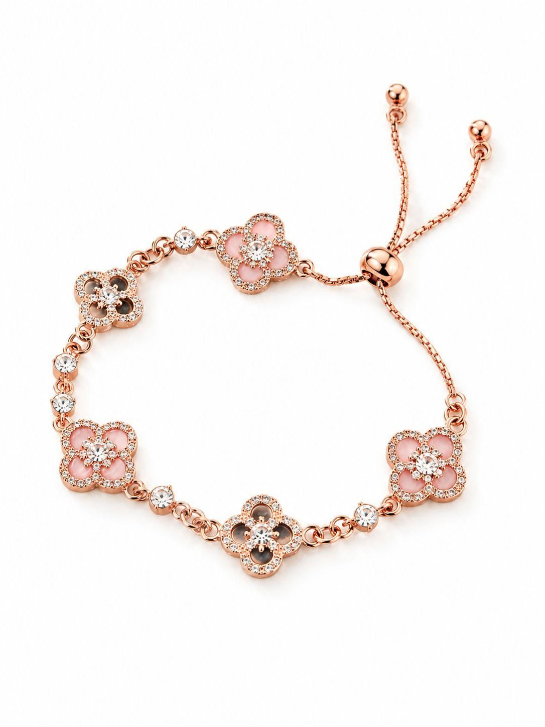 Ohne Marke Kleblatt rose