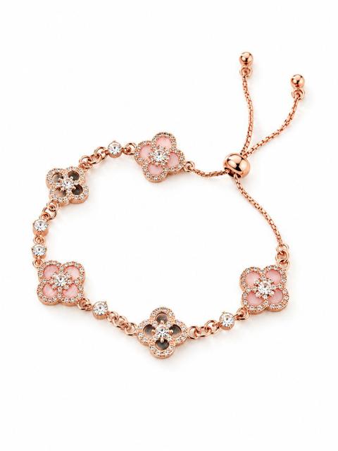 Ohne Marke Kleblatt rose