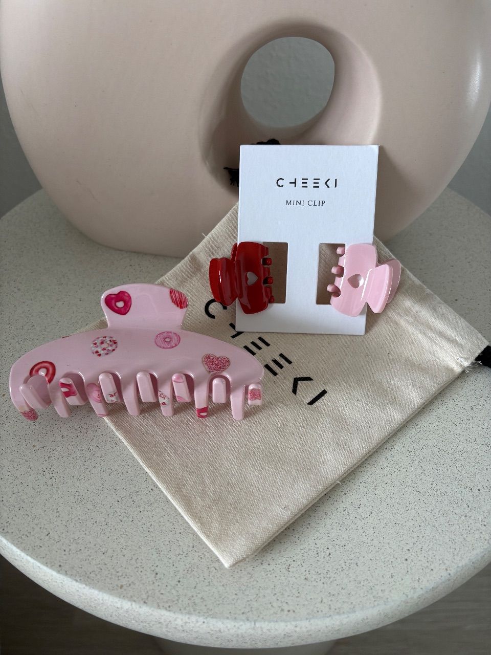 Cheeki Cheeki Limited Haarklammern+Travelbag