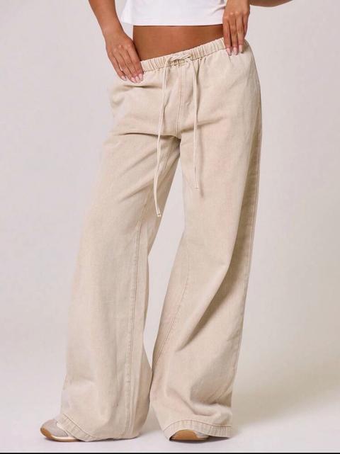 Musera Beige,Weiße Hose Size S