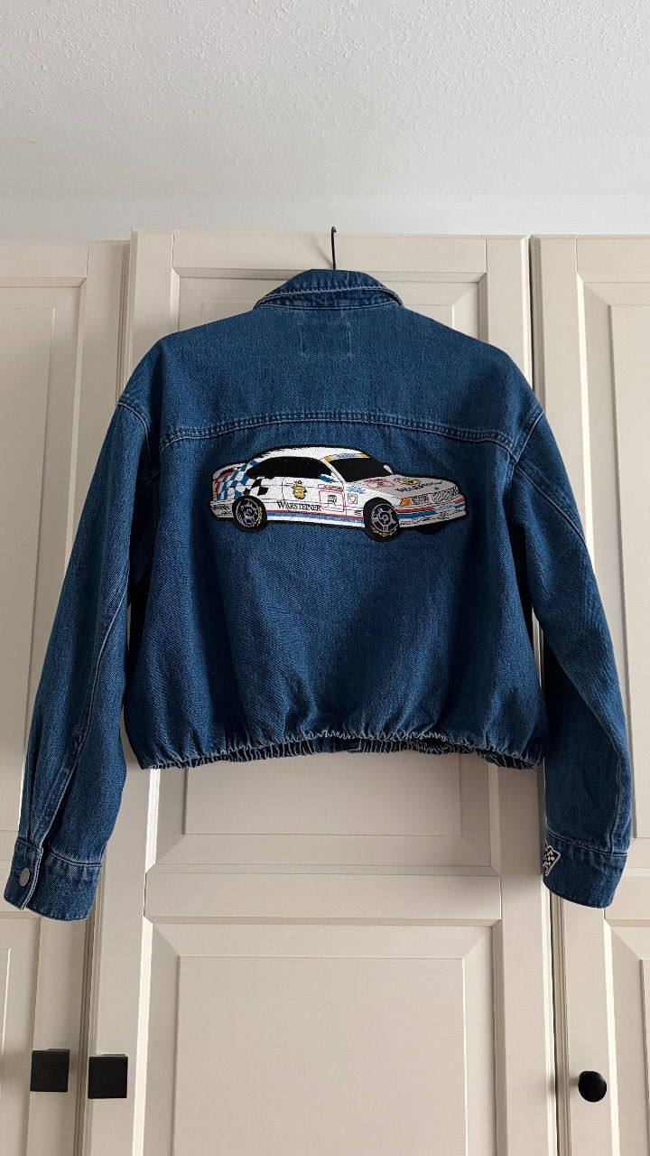 Ohne Marke Customised Motorsportjacke Size XS