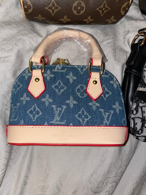 Kleine Handtasche in denim