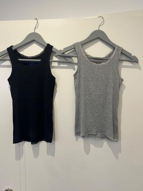 Pepperts Pepperts 2 Spitzen Tops Set Gr. 134/140 Size 134