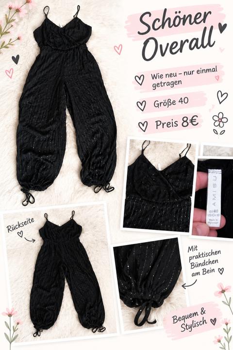 New Yorker Overall Glitzer Size 40