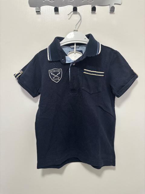 Polo Shirt Sarabanda Kinder Blau Gr.110