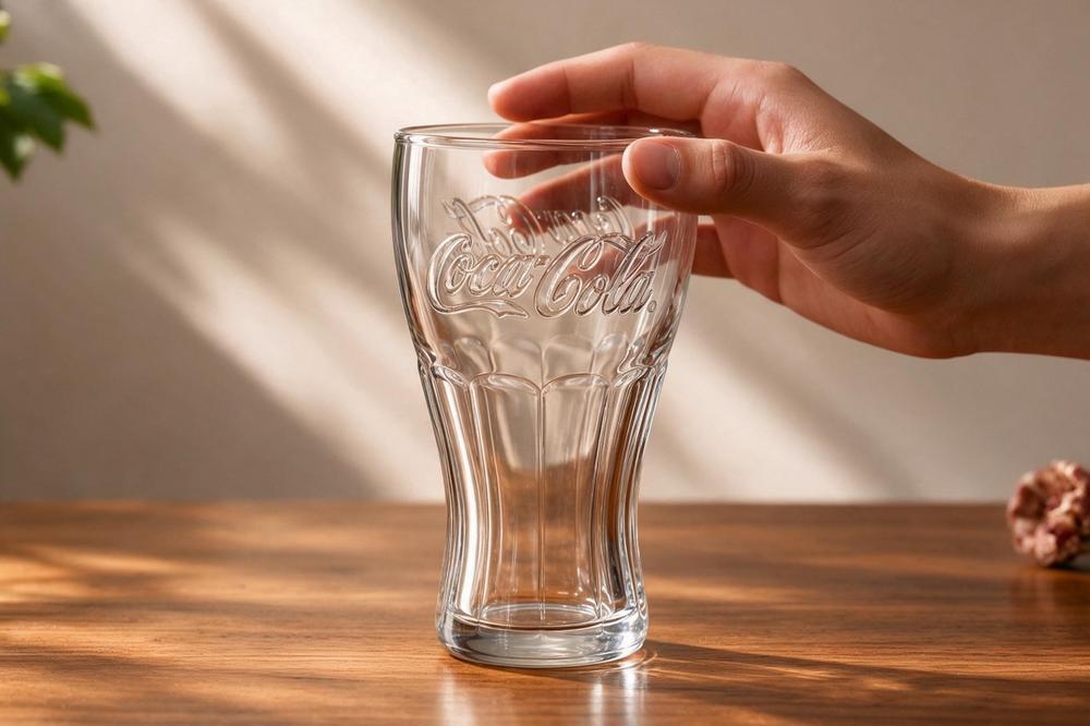 6x Coca-Cola Glas 0,2l