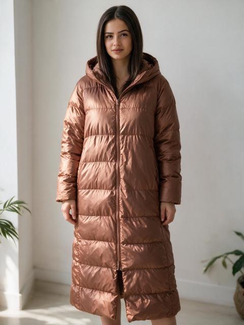 Bsl Damen Mantel M-L Braun Size M