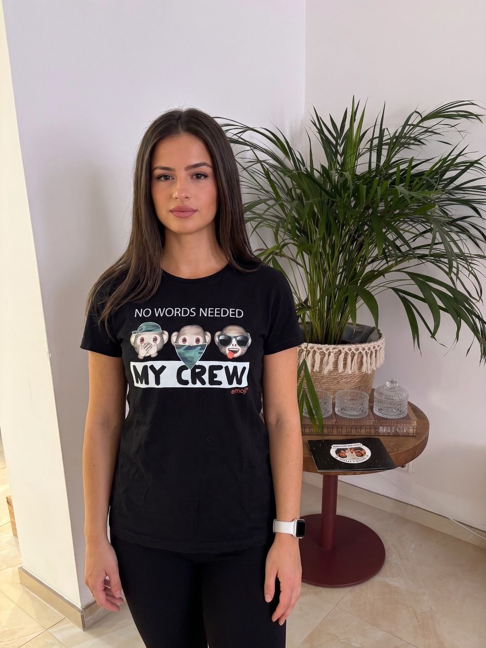 Review Damen Tshirt M schwarz  Size M