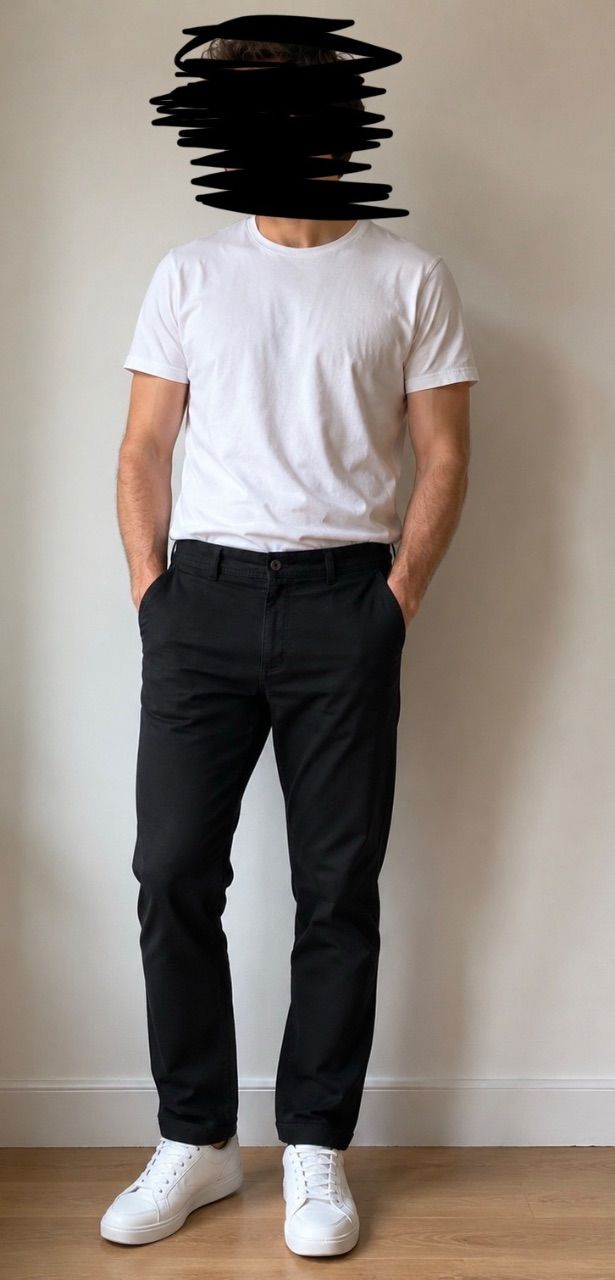 Herren Hose 42 Schwarz  Size 42