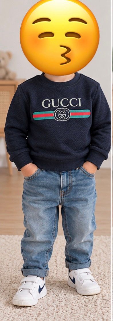 Gucci Jungen Pullover 86/92 Schwarz gucci  Size 86