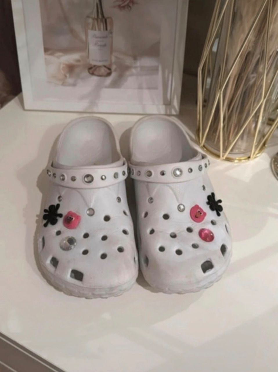 Sonstiges  Schlappen / Crocks weiß Size 36