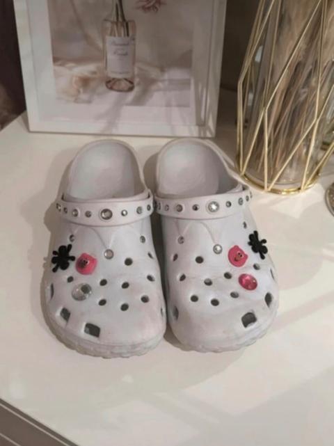 Sonstiges Schlappen / Crocks weiß Size 36