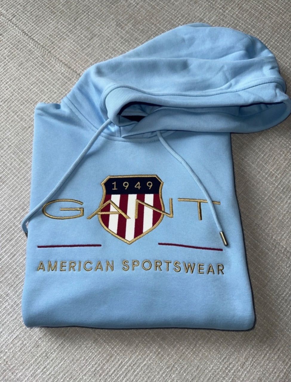Gant Gant Hoodie Größe XS hellblau neu Size XS