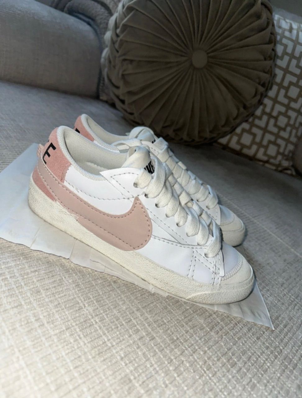 Nike Nike Blazer Sneaker Größe 38 weiß rosa  Size 38