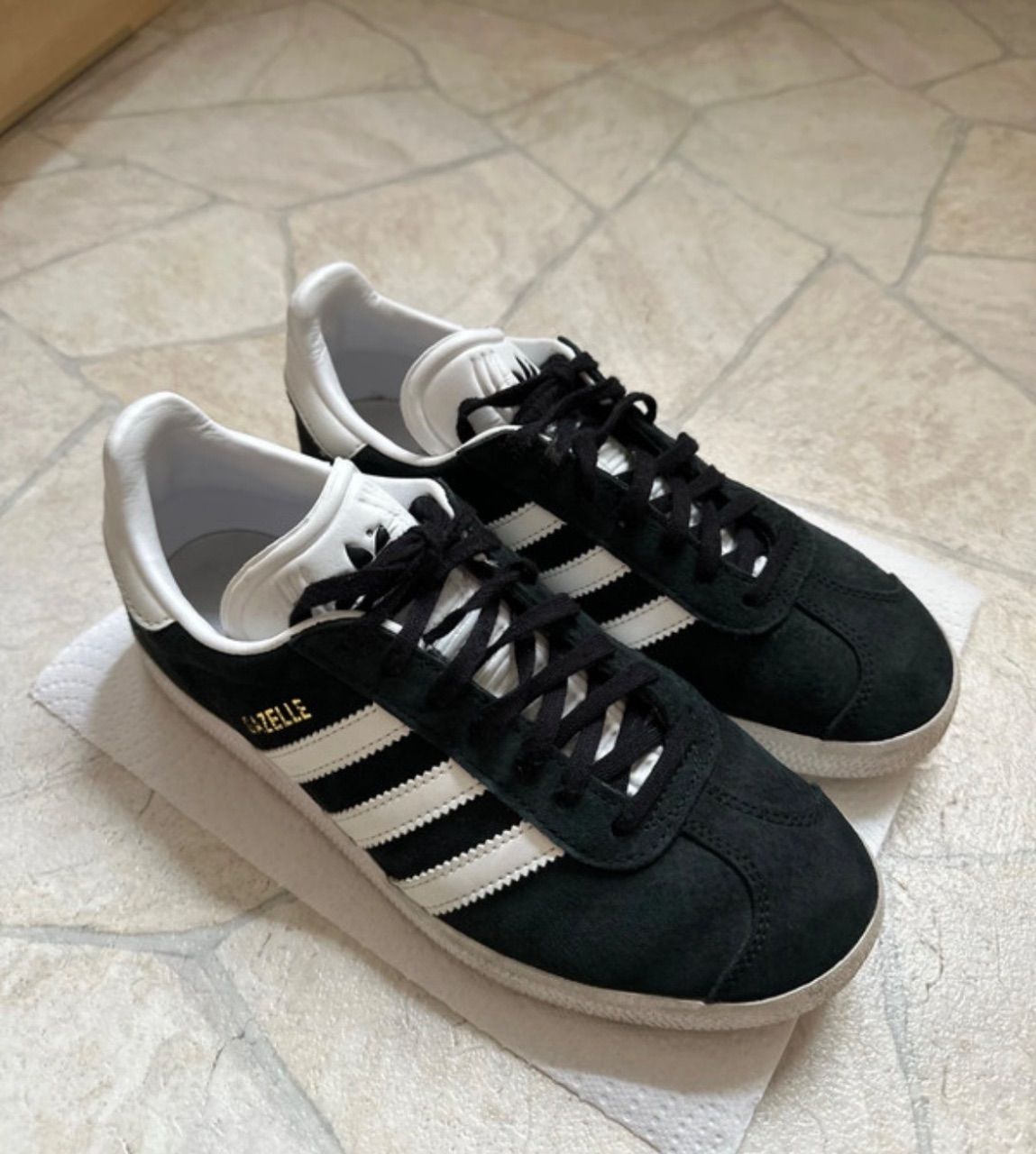 Adidas Adidas Gazelle Sneaker Schwarz weiß  Size 38