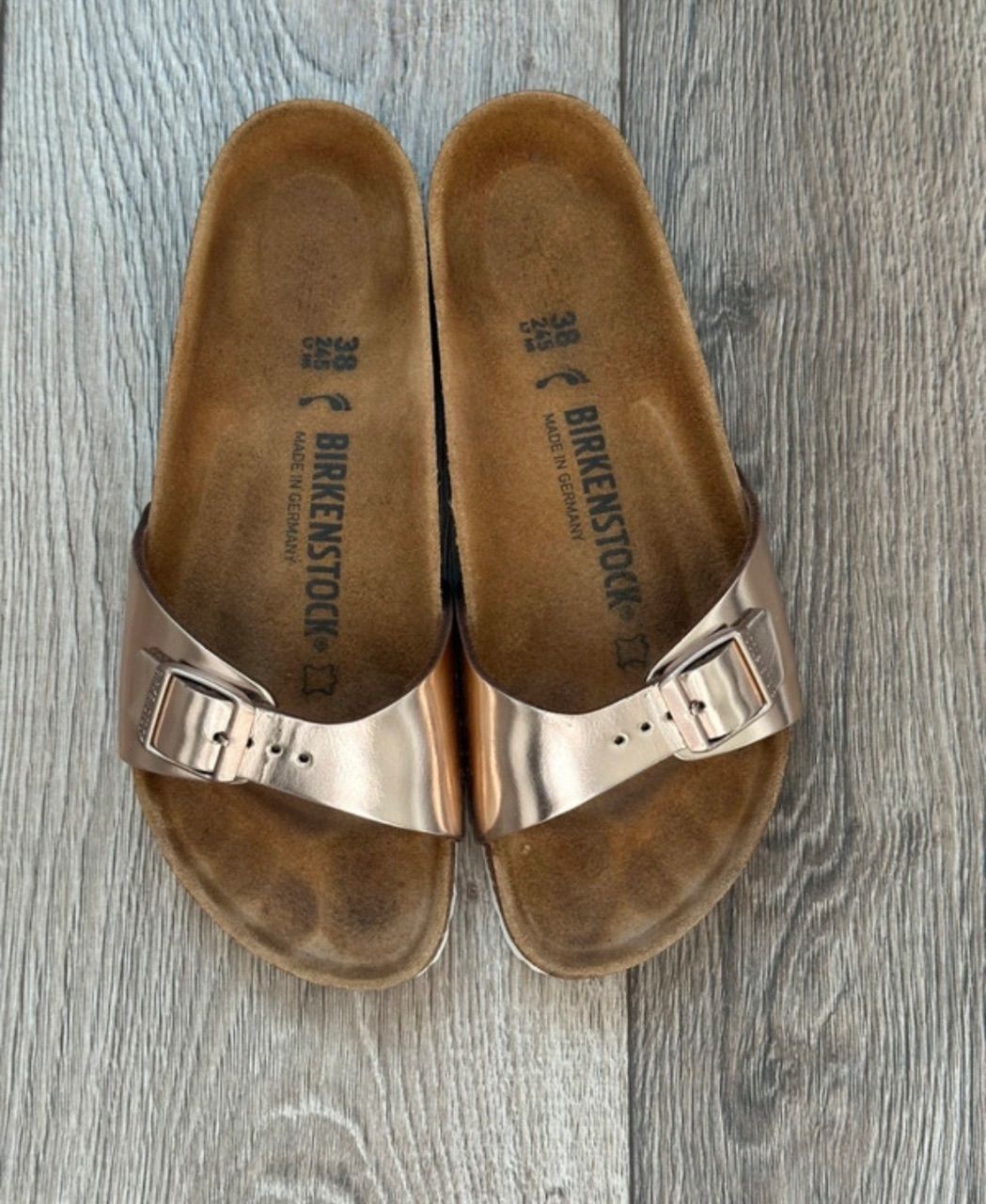 Birkenstock Birkenstock Madrid rosegold metallic Gr.38 Size 38