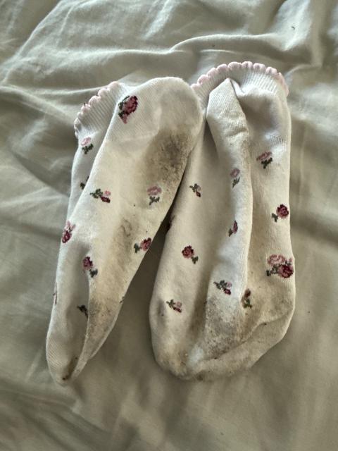 Getragene Socken Size S