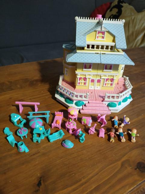 Polly Pocket Polly Pocket Clubhouse 1995 Sammlerstück Rar Vintage