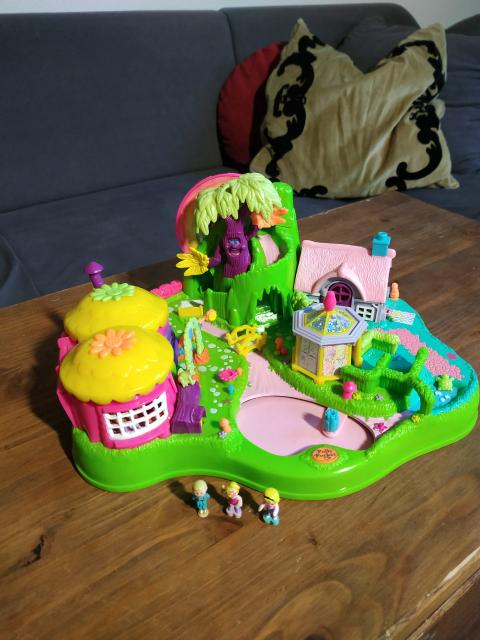 Polly Pocket Polly Pocket Magical Movin' Fairyland 1997 Sammlerstück komplett