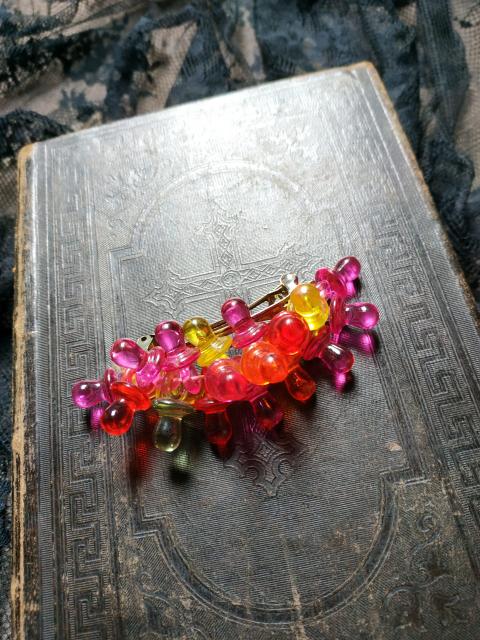 Vintage Vintage 80s 90s kleine Haarspange Schnuller