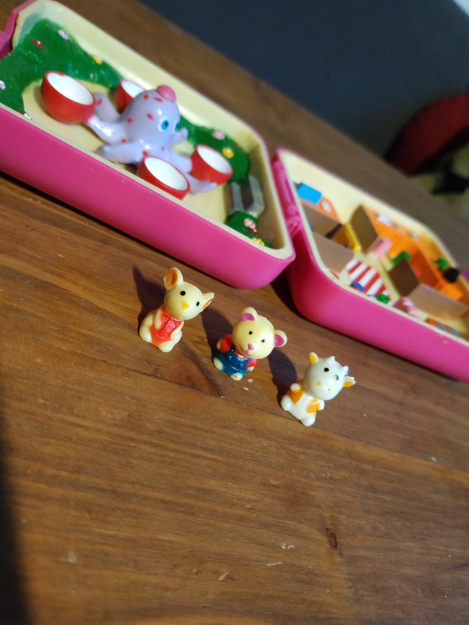 Vintage 90s Spielzeug 1992 Small World Pocket Paradise Sammlerstück