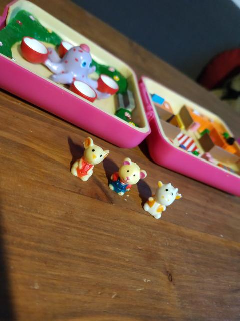 Vintage 90s Spielzeug 1992 Small World Pocket Paradise Sammlerstück