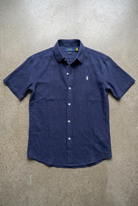 Ralph Lauren Ralph lauren/ kurzarm hemd/Navy blau/größe S Size S