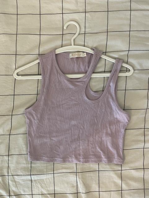 Effeny Lila Crop top Size M
