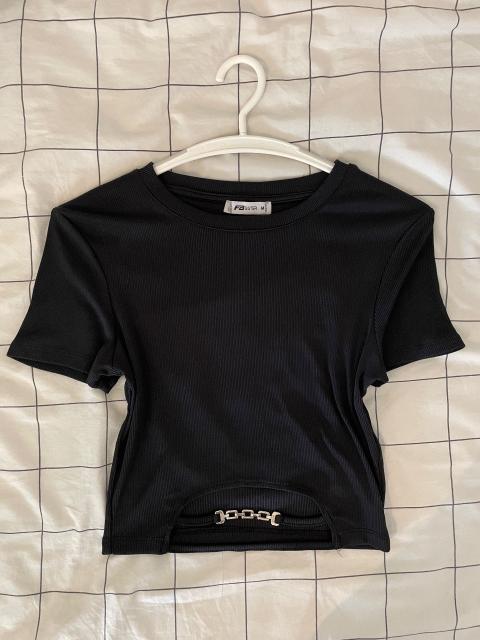 New Yorker Enges schwarzes top Size M