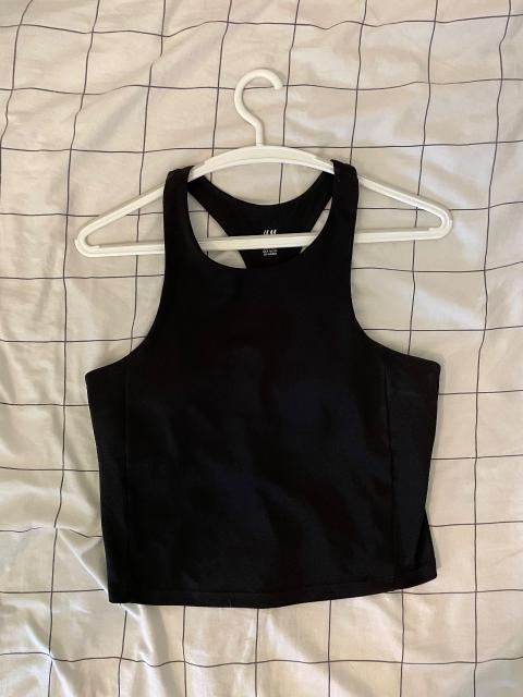 H&M Schwarzes Sport BH Top Size S