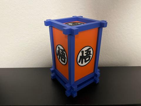 Ohne Marke 3D-gedruckte LED-Lampe | Anime-inspiriert | Fan-Art Deko