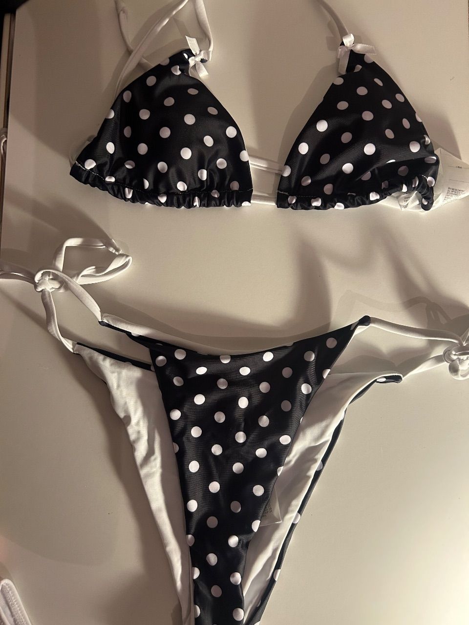 Shein Polka dot bikini Size M