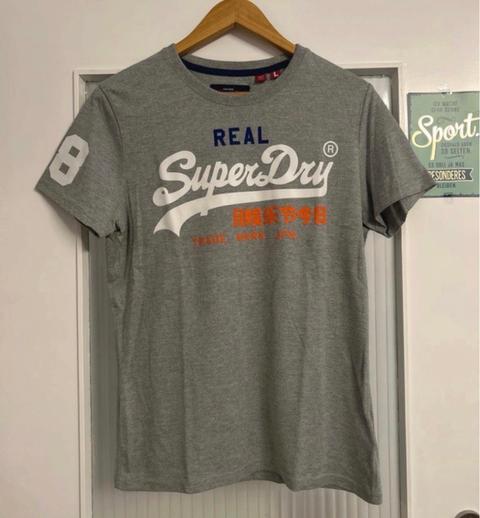 Superdry Superdry T-Shirt Grau Size M