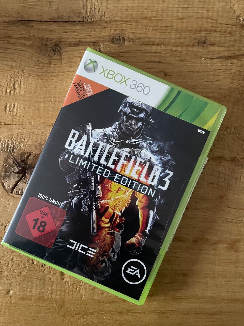 Battlefield Xbox 360 Battlefield 3 Limited Edition sehr gut erhalten, keine Kratzer