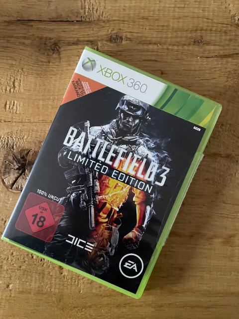 Battlefield Xbox 360 Battlefield 3 Limited Edition sehr gut erhalten, keine Kratzer