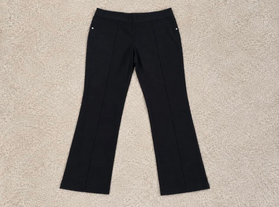 Bonprix  Schicke Stoffhose Gr. 48 schwarz  Size 48