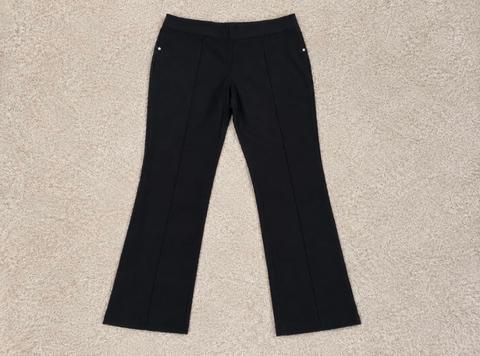 Bonprix Schicke Stoffhose Gr. 48 schwarz Size 48