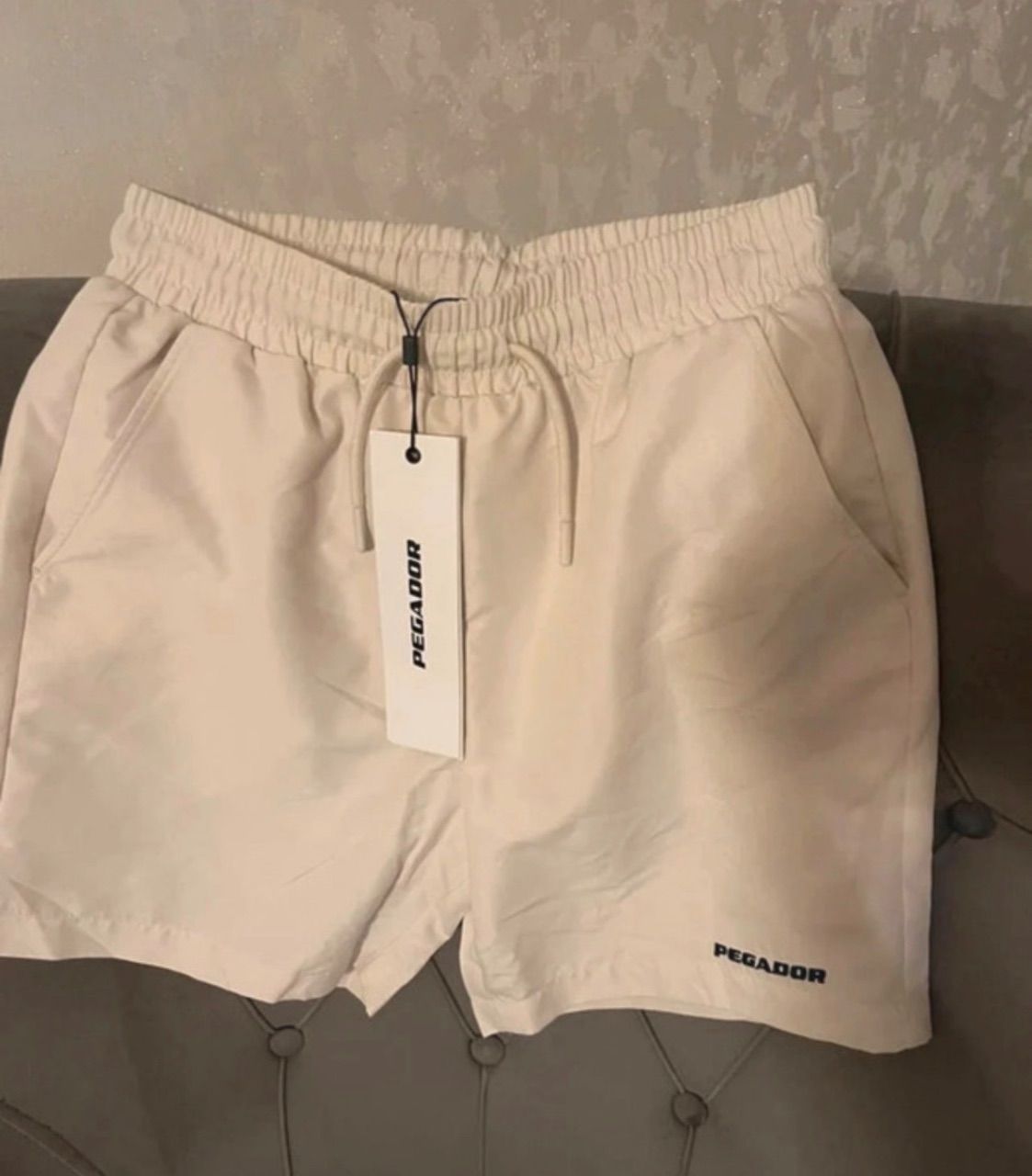 Pegador Pegador Swim Short - Salty Cream - XS - Neu, mit Etikett Size XS