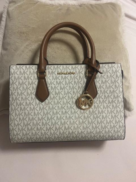 Michael Kors Handtasche von Michael Kors in weiß/braun