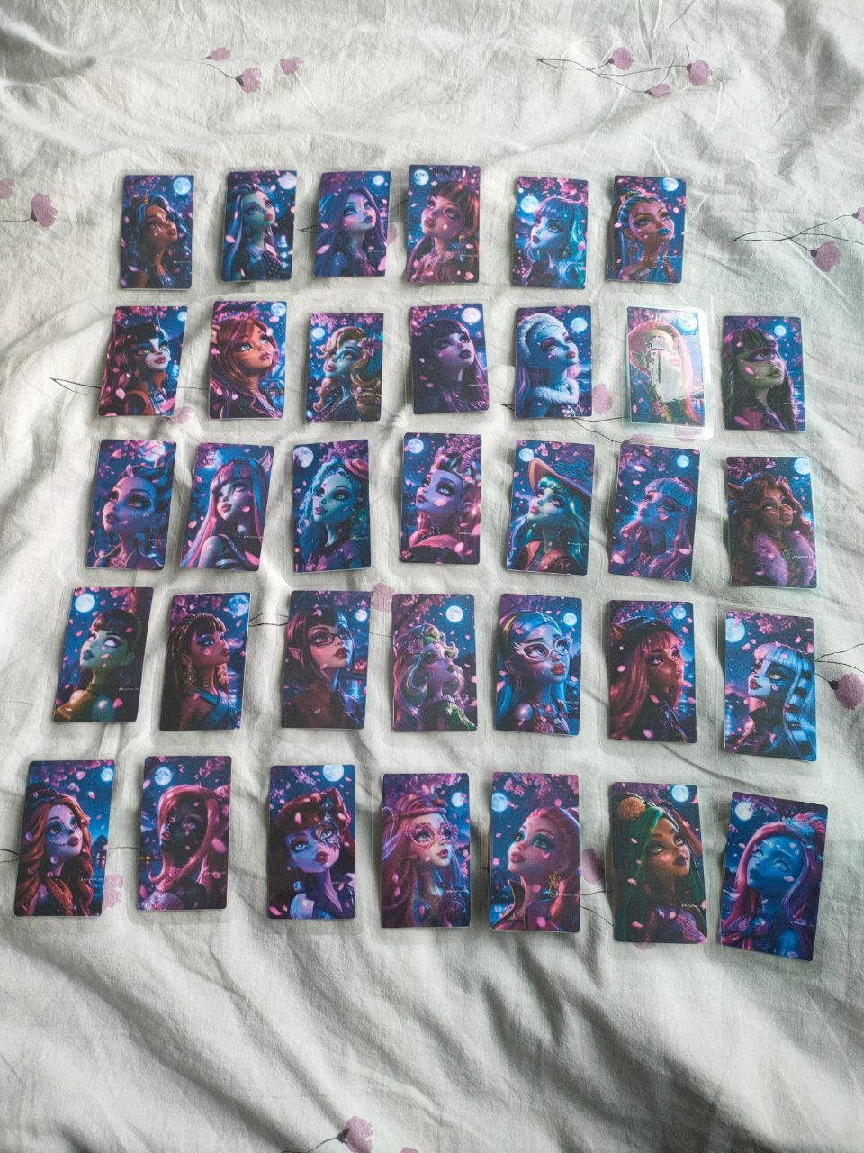 Ohne Marke Selbstgemachte Monster High Karten 