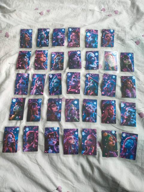 Ohne Marke Selbstgemachte Monster High Karten