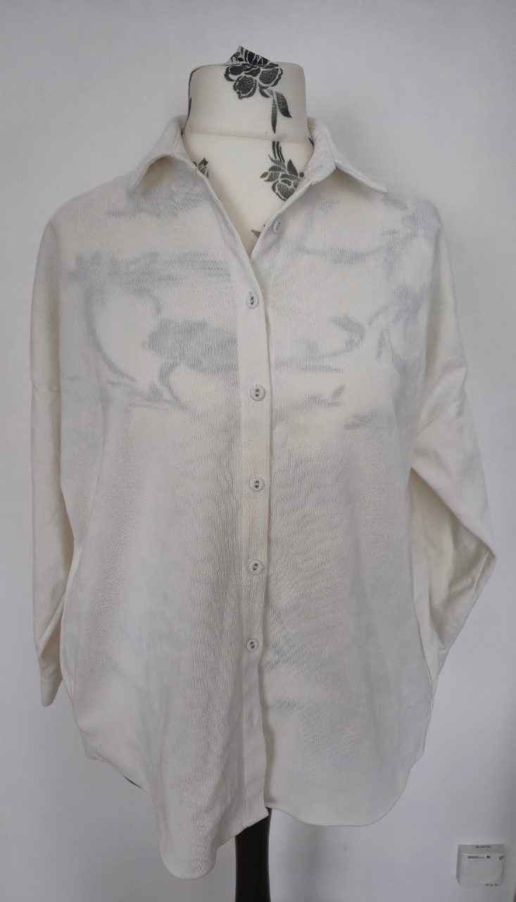 Zara Zara Cordhemd Bluse Size S