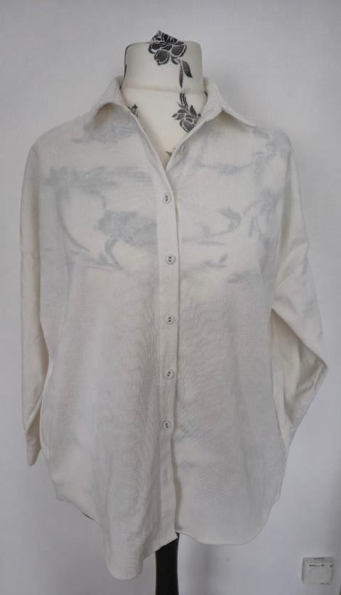 Zara Zara Cordhemd Bluse Size S