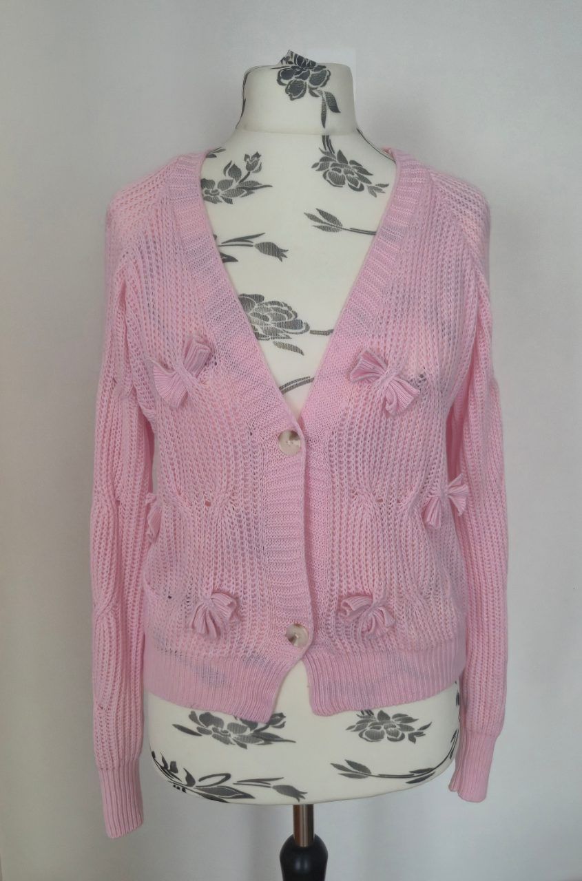 Shein Strickjacke Rosa Size XL