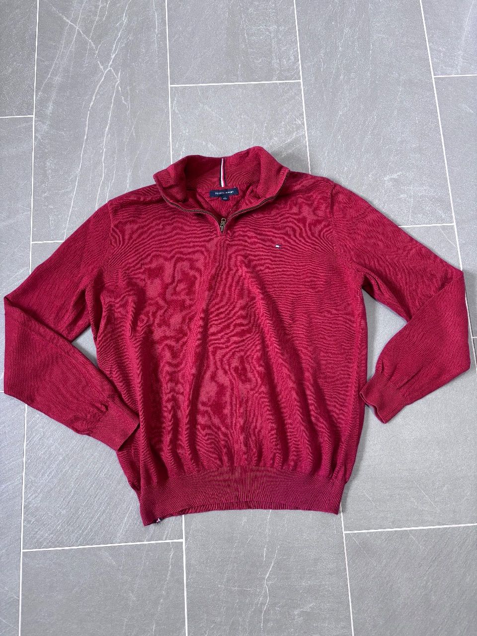 Tommy Hilfiger Tommy Hilfiger Pullover | Rot | Gr. L | Vintage Size L